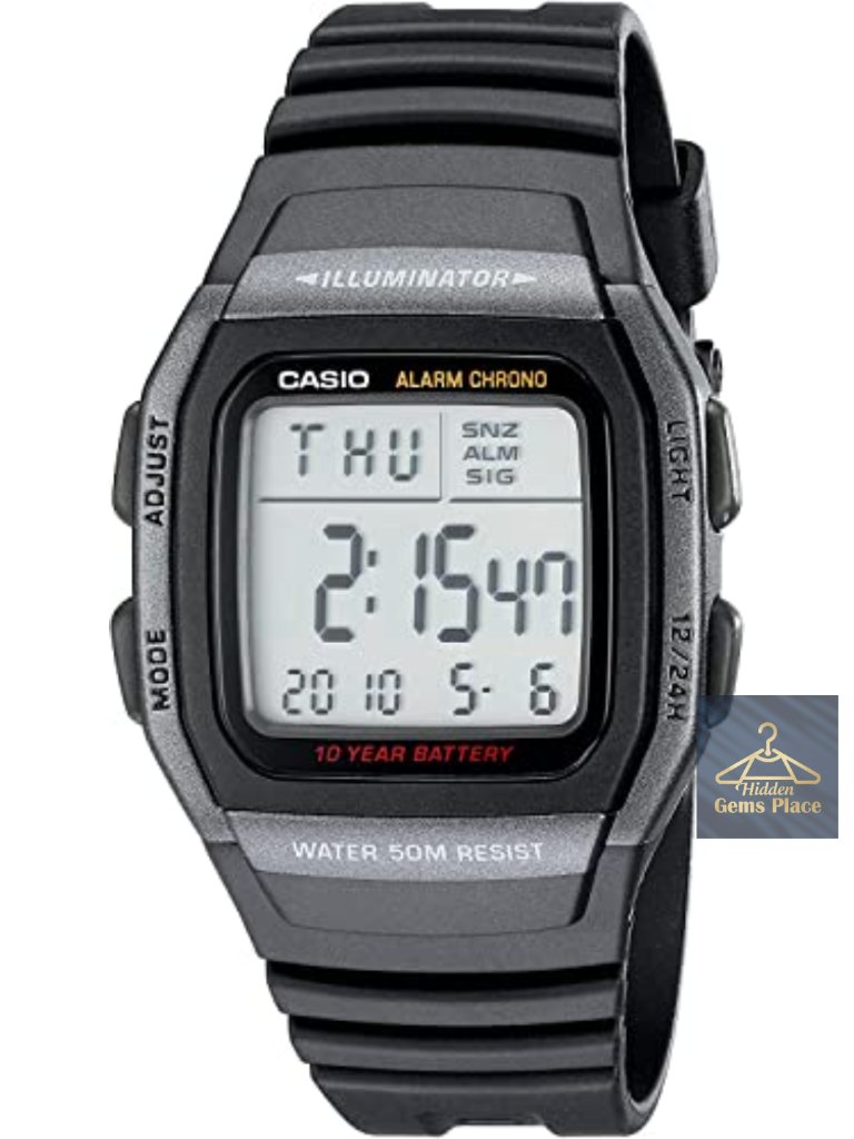 Casio Mens Digital Sport Watch With Led Light And Stopwatch Casio Mens Digital Sport Watch With Led Light And Stopwatch
